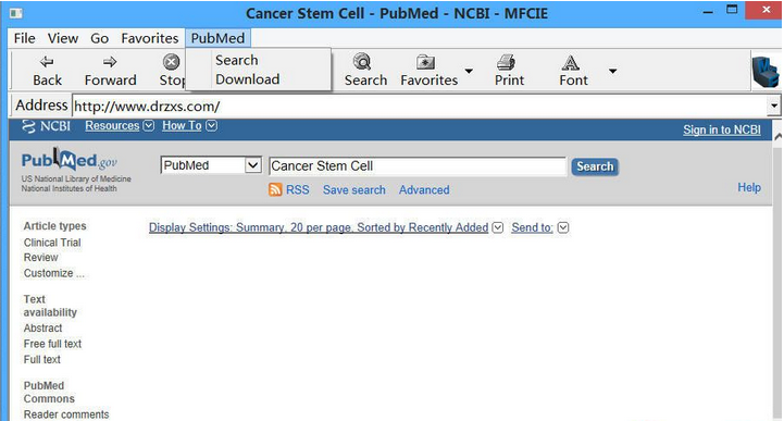 pubmed主頁